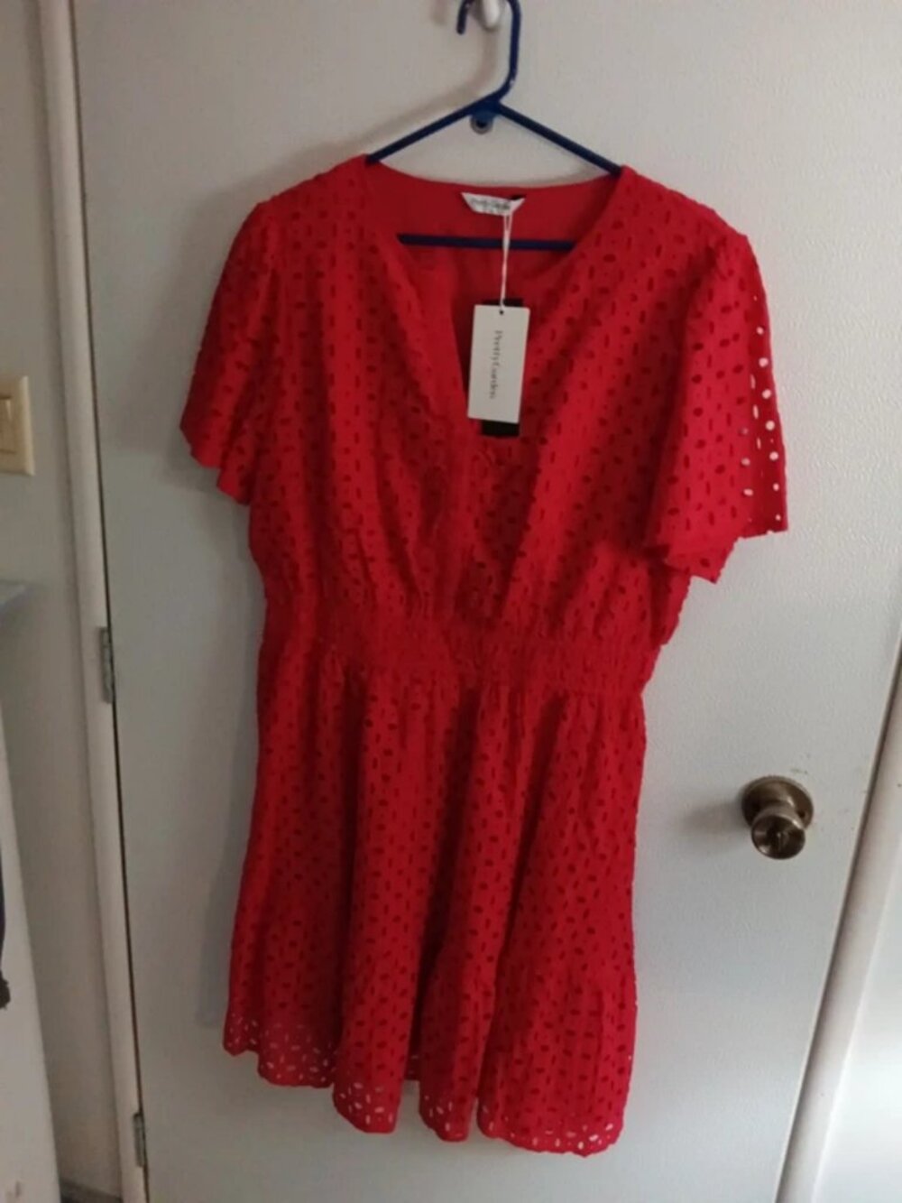 Women's eyelet dress